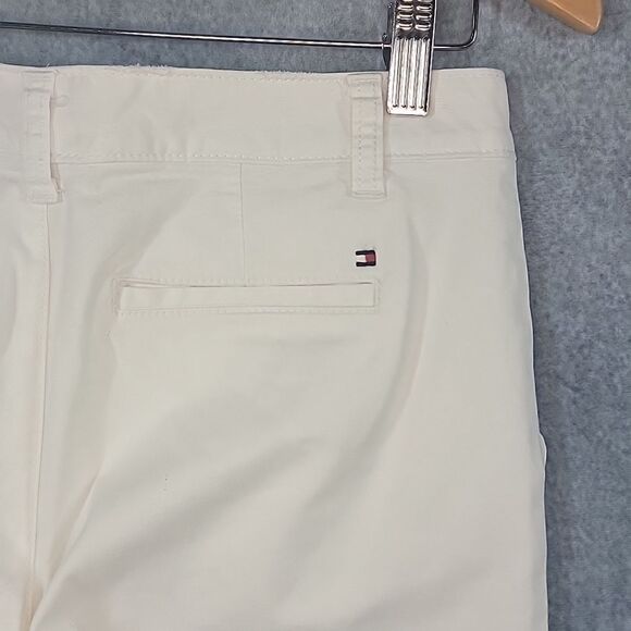 Tommy Hilfiger Relaxed Fit White Chino Pants - Picture 9 of 16